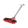 Conjunto de ruedas de transporte 6 t giratorias