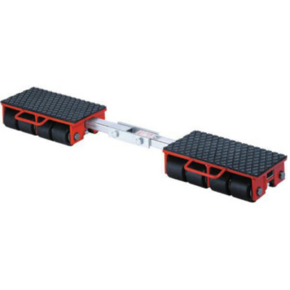 Conjunto de ruedas de transporte 12 t ajustables-Leer más