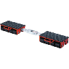 Conjunto de ruedas de transporte 12 t ajustables