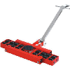 Conjunto de ruedas de transporte 12 t giratorias