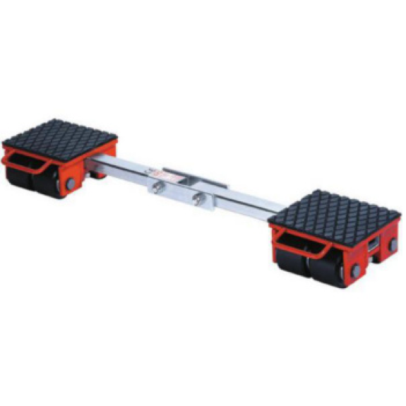 Conjunto de ruedas de transporte 6 t ajustables-Leer más