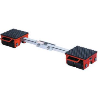 Conjunto de ruedas de transporte 6 t ajustables-Leer más