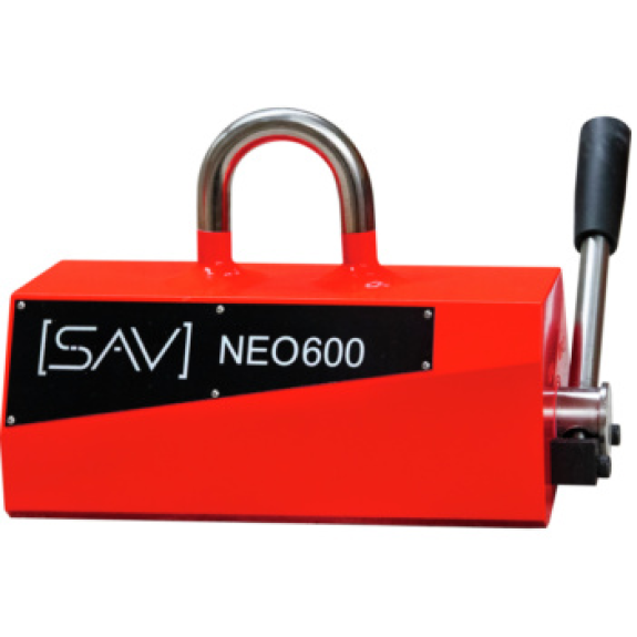 Sollevatore Magnetico Permanente con Tripla Sicurezza e Capacità di Carico di Materiale Piatto di 600 kg-Leggi tutto