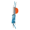 Balanza resorte AUTOSTAT 7221 0801/13 con diámetro manguera espiral 11 x 16 mm