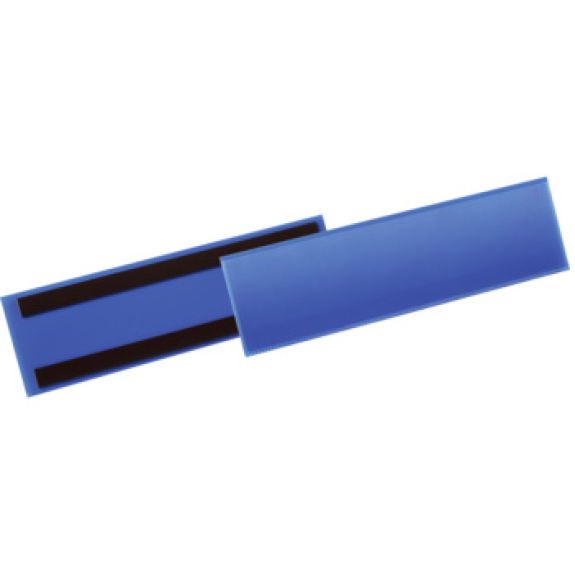 Etiqueta ident. magn., formt. 1/3 A4, 310x80 mm/325x90 mm, azul oscuro, 50 piez Etiqueta ident. magn., formt. 1/3 A4, 310x80 mm/325x90 mm, azul oscuro, 50 piez-Leer más