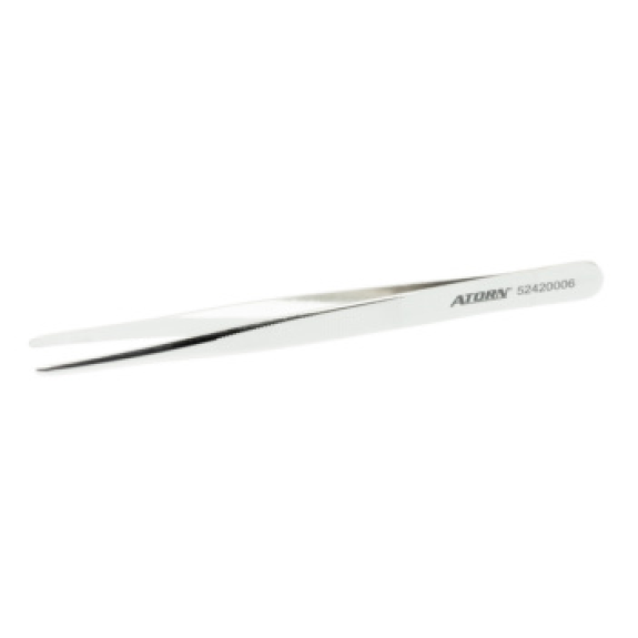 Nickel -Up Twezers, 120 mm, conseils arrondis-Beschreibung lesen