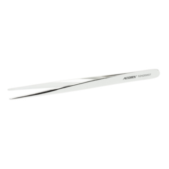 Nickel -Up Twezers, 140 mm, conseils arrondis-Beschreibung lesen
