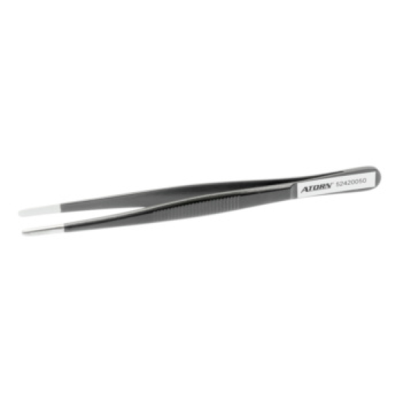 Pinzas ATORN ESD romas, con dientes amplios, 145 mm-Leer más