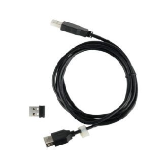 Receptor USB para radiotransmisores TESA, cable de 2 m-Leer más