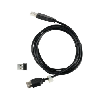 Receptor USB para radiotransmisores TESA, cable de 2 m