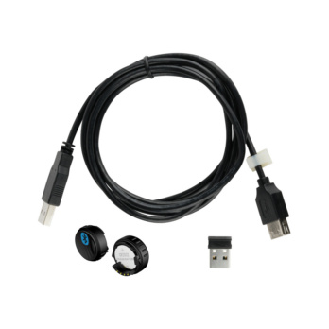Receptor USB para radiotransmisor TESA, cable de 2 m, radiotransmisor Bluetooth-Leer más