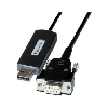 Cable de conexión TESA, RS232 (Sub D) con conector USB Cable de conexión TESA, RS232 (Sub D) con conector USB