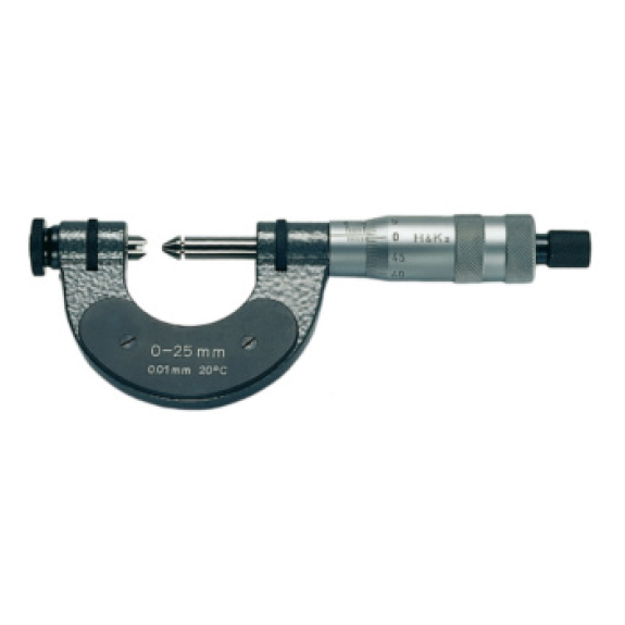 Micrómetro de roscas ATORN 0-25 mm en estuche Micrómetro de roscas ATORN 0-25 mm en estuche-Leer más