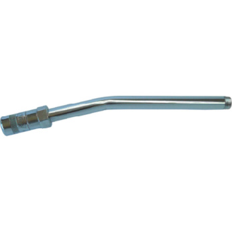 Tubo de boquilla, curvo, 150 mm con boquilla de agarre hidráulica-Leer más