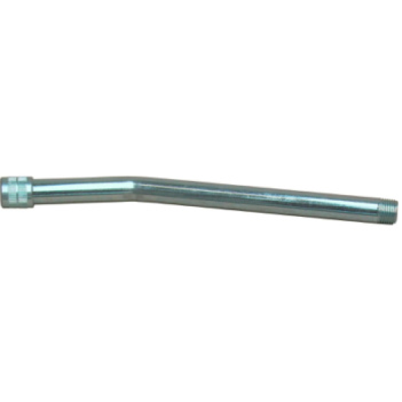 Tube de buse, incurvé, 150 mm avec buse tubulaire-Leggi tutto