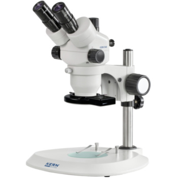 Microscopio estereoscópico con zoom, trinocular-Leer más