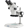 Microscopio estereoscópico con zoom, trinocular