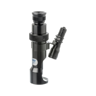 Microscopio de medición ATORN, aum. 60x, iluminación LED, rango de med. 2 mm-Leer más