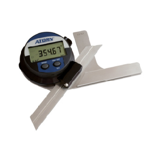 Goniómetro universal ATORN, longitud de la hoja 150 mm LCD-Leer más