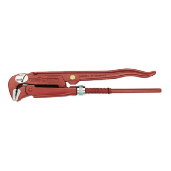 Llave para tubos VBW, 90 grados, 1 pulgada, 310 mm de largo Llave para tubos VBW, 90 grados, 1 pulgada, 310 mm de largo-Leer más