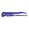 Llave angular para tubos ATORN, mordaza en forma de S, 1 pulgada, forma sueca Llave angular para tubos ATORN, mordaza en forma de S, 1 pulgada, forma sueca