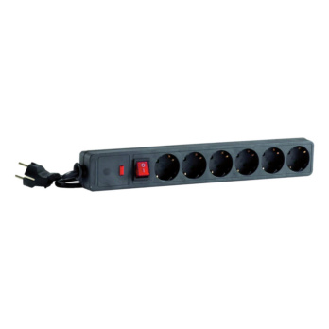 Steckdosenleiste IP20 1,4m 6-fach H05VV-F3G1,0-Beschreibung lesen