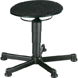Tabur. BIMOS con base patín y cojín acolchado, altura del asiento 460-630 mm-Leer más