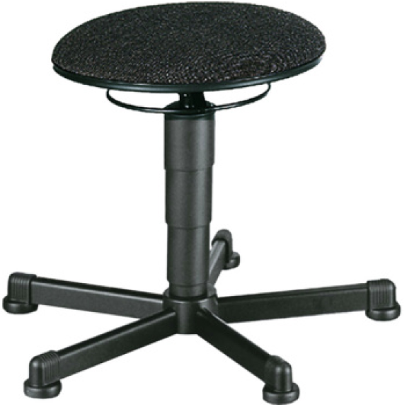 Tabur. BIMOS con base patín y cojín acolchado, altura del asiento 460-630 mm-Leer más