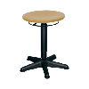 Taburete de trabajo de altura ajustable ATORN, 440-630 mm, asiento de haya Taburete de trabajo de altura ajustable ATORN, 440-630 mm, asiento de haya