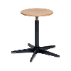 Taburete, altura ajustable 450-570 mm RAL 7021 Taburete, altura ajustable 450-570 mm RAL 7021