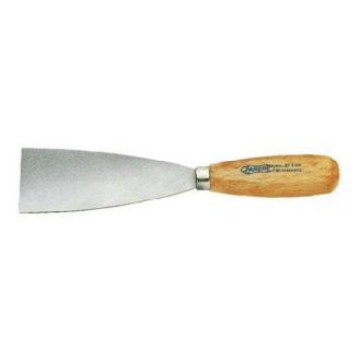 Espátula ORION con mango de madera 70 mm de ancho-Leer más