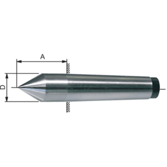Punta de centrado ORION, DIN 806 MK 4, con punta de metal duro Punta de centrado ORION, DIN 806 MK 4, con punta de metal duro-Leer más