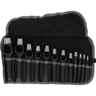 Sacabocados ATORN, 12 piezas, 3-25 mm, DIN 7200 A 3,5,6,8,10,12,13,14,16,19,22-Leer más