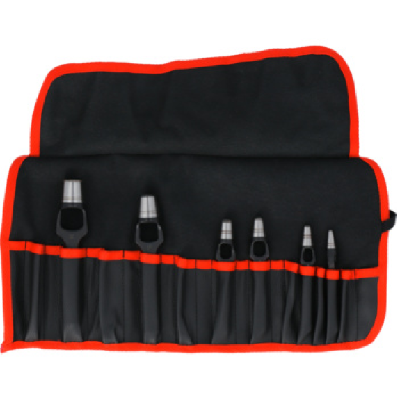 Sacabocados ATORN, 6 piezas, 3 - 20 mm, DIN 7200 A 3, 6, 8, 10, 16, 20 mm-Leer más