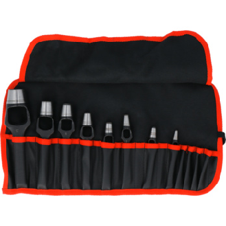 Sacabocados ATORN, 8 pzs, 3 - 25 mm, DIN 7200 A 3, 6, 8, 10, 12, 16, 20, 25 mm-Leer más