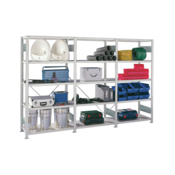 Est. insert. META CLIP 230, galv., 5 est. est. bás. AltxLxF 2000x1000x300 mm-Leer más