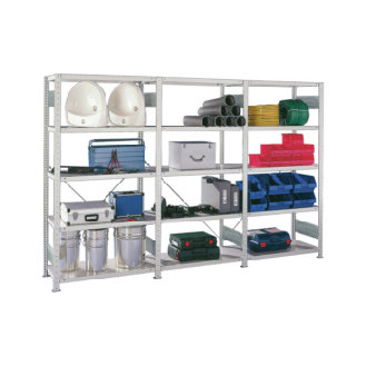 Est. insert. META CLIP 230, galv., 5 est. est. bás. AltxLxF 2000x1000x300 mm-Leer más
