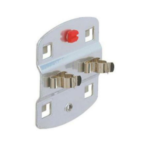 Support de serrage d'outils, Double 13 mm Couleur en aluminium-Beschreibung lesen