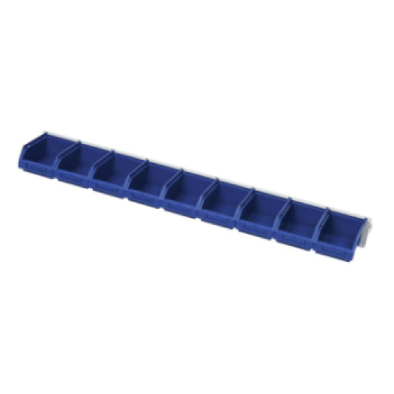 Barra de suspensión HK 1940 mm con 17 cajas de almacenamiento, tamaño 4 Barra de suspensión HK 1940 mm con 17 cajas de almacenamiento, tamaño 4-Leer más