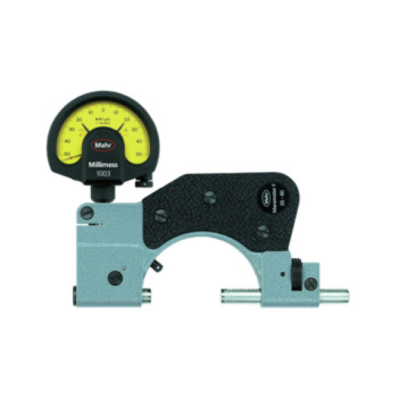 Calibre mordazas para comparador precisión MAHR 840 F, 50-100 mm, estuche mader-Leer más