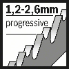 Stichsägeblatt T 123 XF Progressor for Metal, 25er-Pack