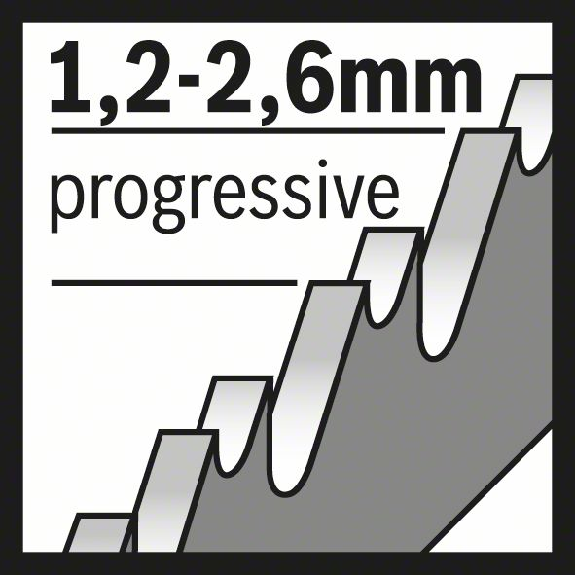 Stichsägeblatt T 123 XF Progressor for Metal, 25er-Pack-Beschreibung lesen