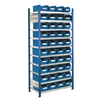 Estante insertable con estantes galvanizados-Leer más