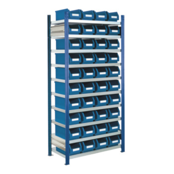 Estante insertable con estantes galvanizados-Leer más