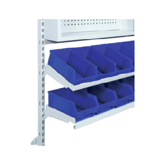 Estante HK AnxF 1960 x 235 mm RAL 7035 gris luminoso-Leer más