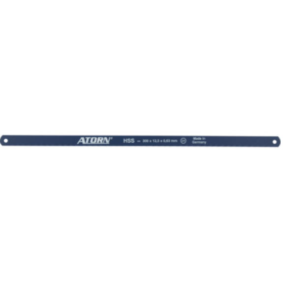 Hoja de sierra manual ATORN, 24 dientes, 300x13x0,65 mm, HSS-Leer más