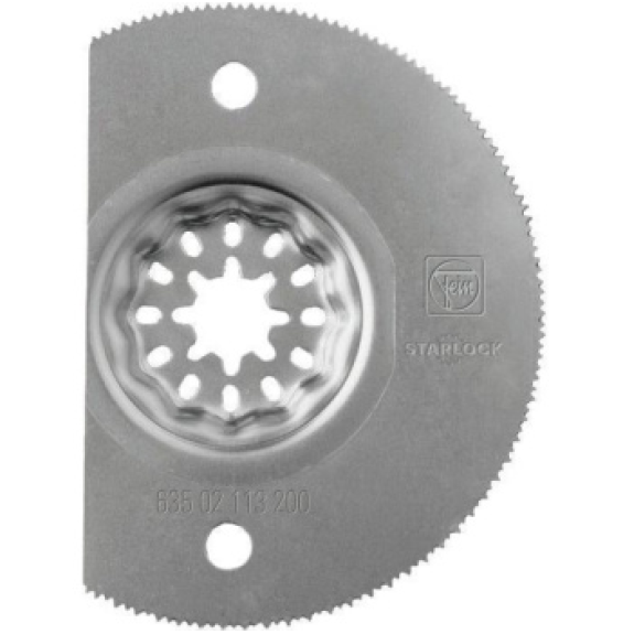 Fein Sgeblatt,  85 mm, Aufnahme SL-Beschreibung lesen