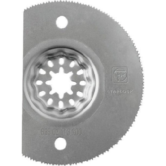 Fein Sgeblatt,  85 mm, Aufnahme SL-Beschreibung lesen