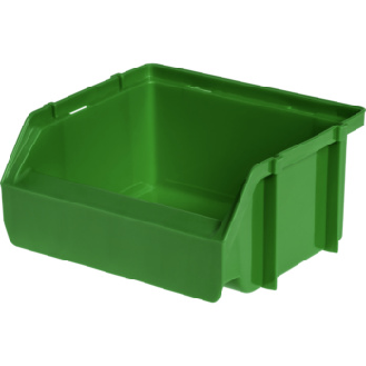 Caja de almacenamiento de polipropileno, tamaño 5, 90/68x102x49 mm, verde-Leer más