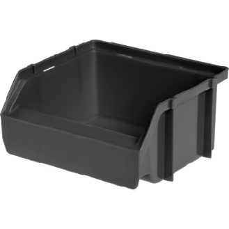 Caja de almacenamiento de polipropileno tamaño 5 90/68x102x49 mm gris-Leer más